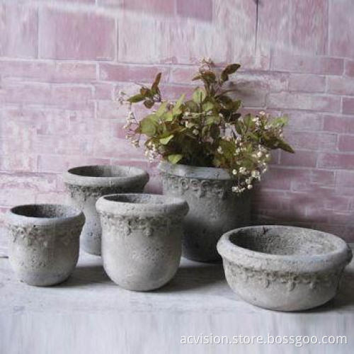 Outdoor Ceramic Flower Pots for Garden Decorations, High-quality